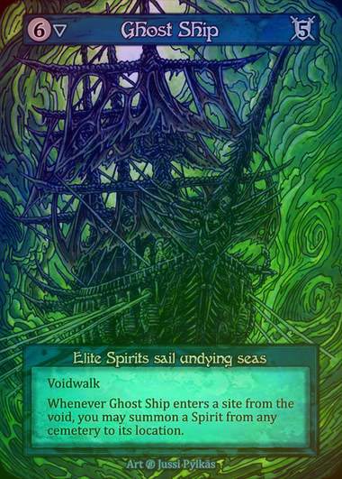 【FOIL】[Water] Ghost Ship [beta-Elite]